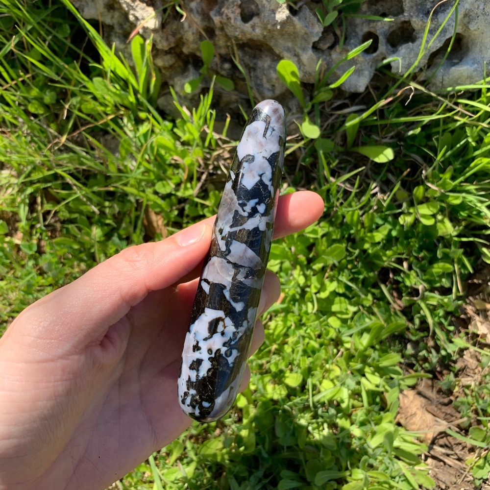 Snowflake Obsidian wand